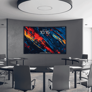 Rétroprojection sur écran translucide